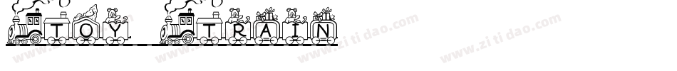 Toy Train字体转换